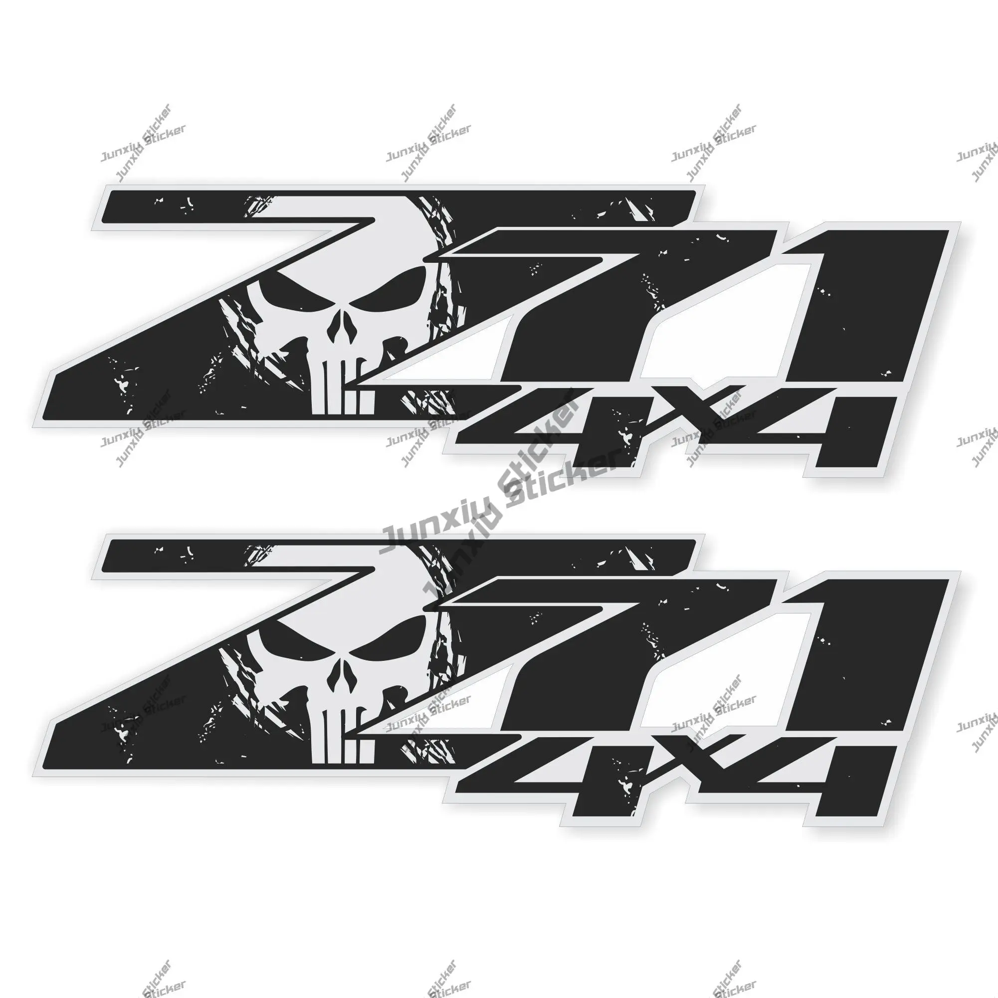 2PCS Z71 4x4 Off Road Decals Car SUV Truck Pickup Camper Bed Side Stickers, Skull Edition Black and Silver The Whole Body Helmet
2PCS Z71 4x4 Off Road Decals Car SUV Truck Pickup Camper Bed Side Stickers, Skull Edition Black and Silver The Whole Body Helmet