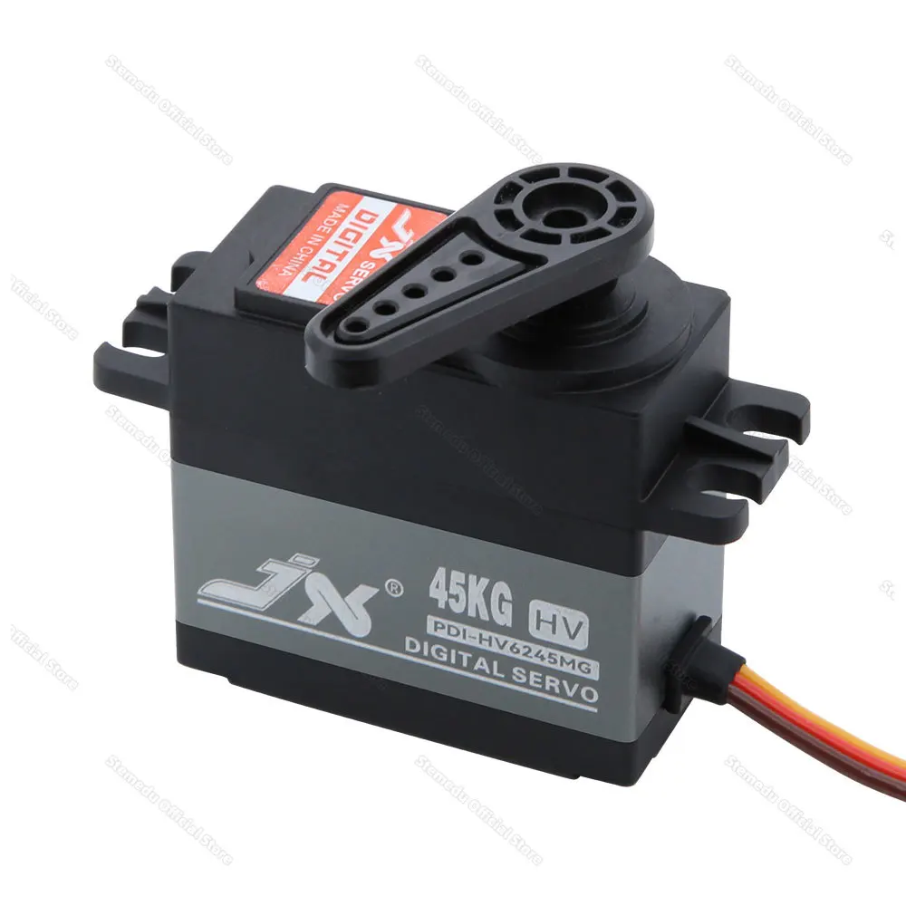 JXServo PDI-HV6245MG High Torque Voltage 45KG Digital Servo Metal Gear Servo 2BB for Remote Control Aircraft Car Mechanical Arm
JXServo PDI-HV6245MG High Torque Voltage 45KG Digital Servo Metal Gear Servo 2BB for Remote Control Aircraft Car Mechanical Arm