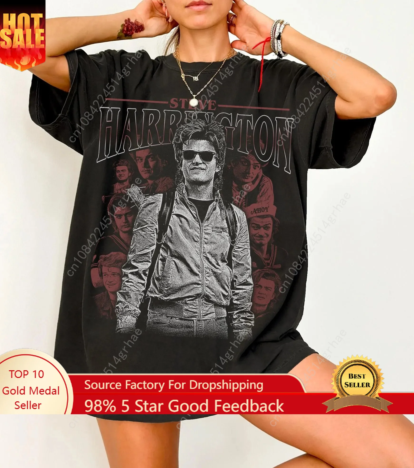 Steve Harrington T-Shirt Unisex Graphic Tee 80s TV Show Shirt Retro Vintage Clothing Fan Gif
Steve Harrington T-Shirt Unisex Graphic Tee 80s TV Show Shirt Retro Vintage Clothing Fan Gif