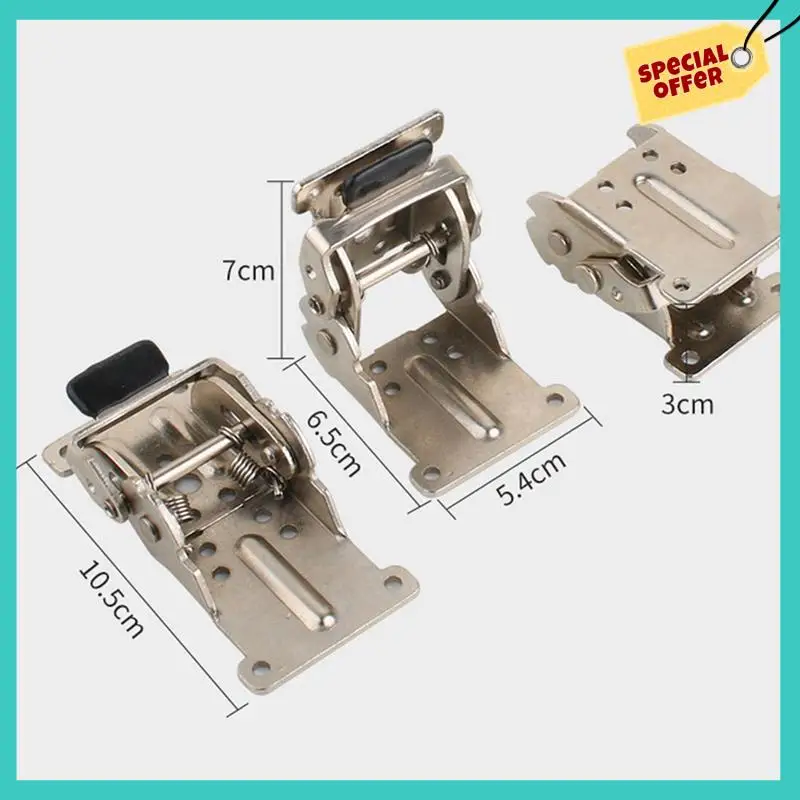 -ABHW 6PCS 0-90-180 Degree Self-Locking Folding Hinge Table Legs Silver Folding Coffee Table Furniture Hardware Cabinet Hinge
-ABHW 6PCS 0-90-180 Degree Self-Locking Folding Hinge Table Legs Silver Folding Coffee Table Furniture Hardware Cabinet Hinge