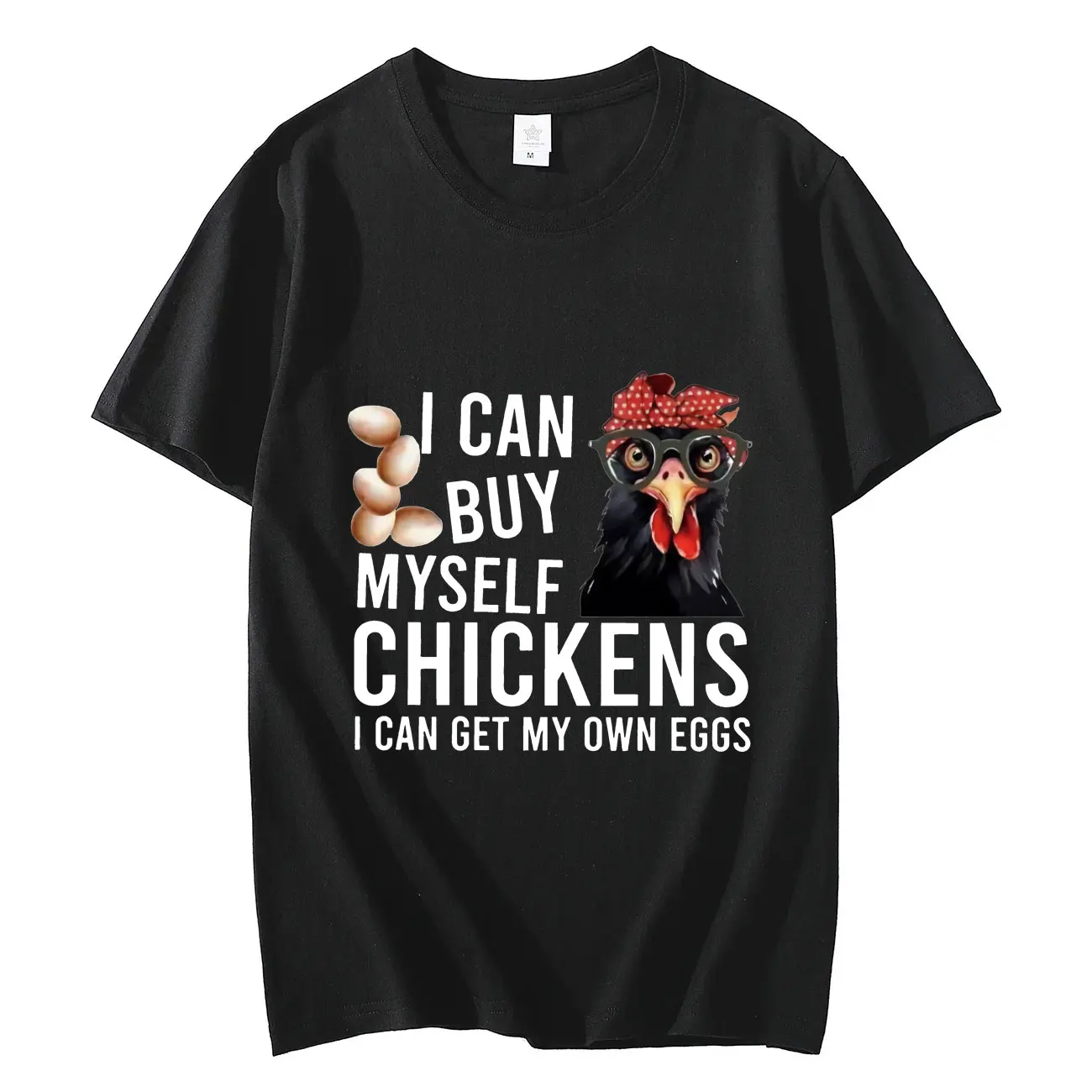 I CAN BUY MYSELF CHICKENS I CAN GET MY OWN EGGS Funny Meme Graphic T Shirts Unisex Pure Cotton T-shirt Fashion Casual T-shirts
I CAN BUY MYSELF CHICKENS I CAN GET MY OWN EGGS Funny Meme Graphic T Shirts Unisex Pure Cotton T-shirt Fashion Casual T-shirts