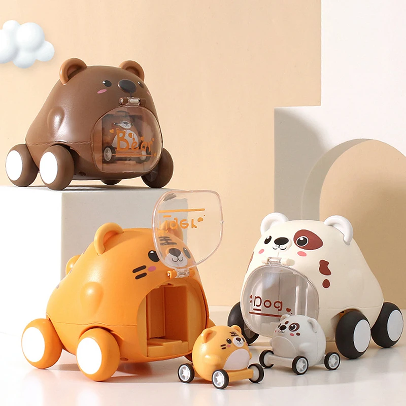 1 Piece Montessori Cartoon Tiger Cars Baby Cute Animal Catapult Car Toy Toddler 2 In 1 Combine Interactive Toys For Kids Gift
1 Piece Montessori Cartoon Tiger Cars Baby Cute Animal Catapult Car Toy Toddler 2 In 1 Combine Interactive Toys For Kids Gift