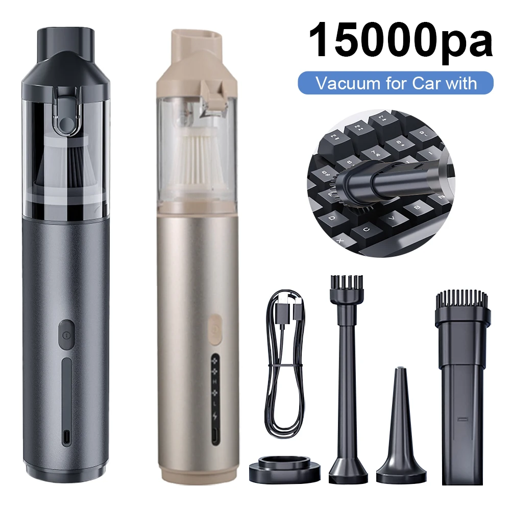 Автомобильный пылесос Ручной беспроводной 15000 Па Мощное всасывание, Ручной пылесос
Автомобильный пылесос Ручной беспроводной 15000 Па Мощное всасывание, Ручной пылесос
