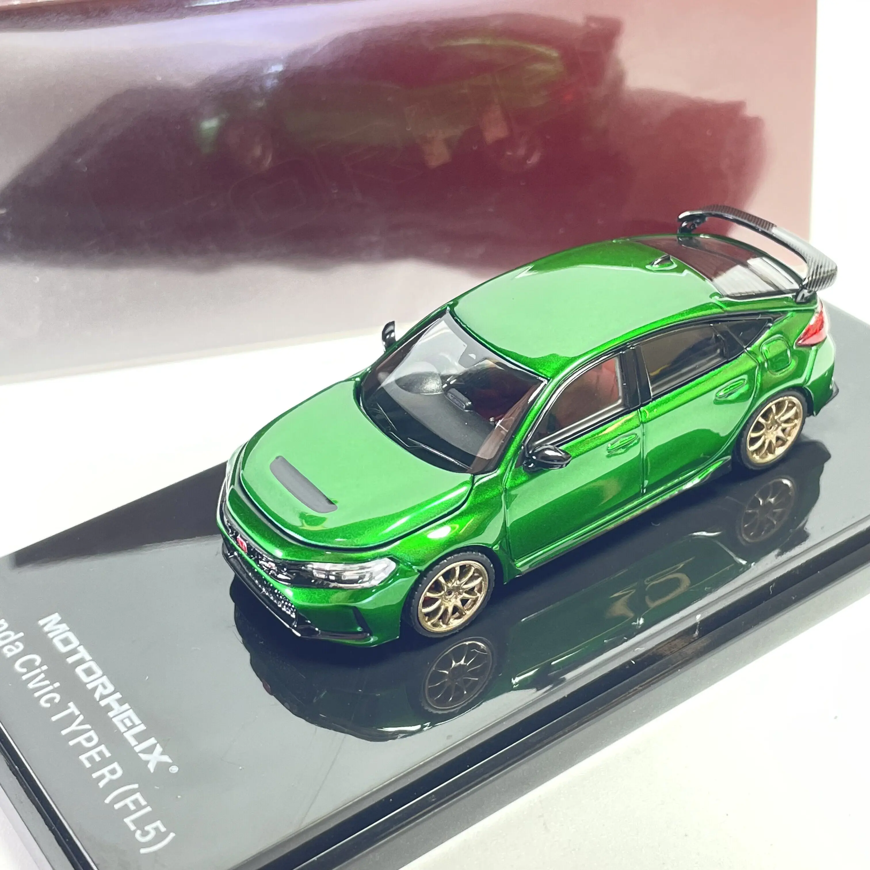 Diecast MH Honda Civic FL5 1:64 Scale Alloy Car Model
Diecast MH Honda Civic FL5 1:64 Scale Alloy Car Model