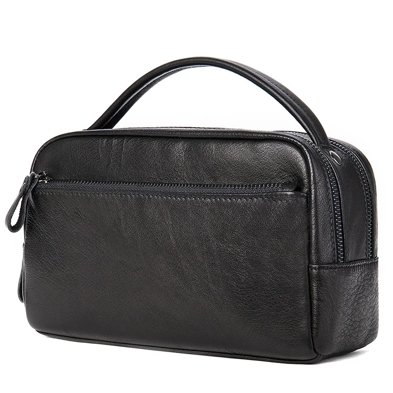 Leather square men's clutch bag Fashion retro men's first layer cowhide horizontal casual super soft business handbag
Leather square men's clutch bag Fashion retro men's first layer cowhide horizontal casual super soft business handbag