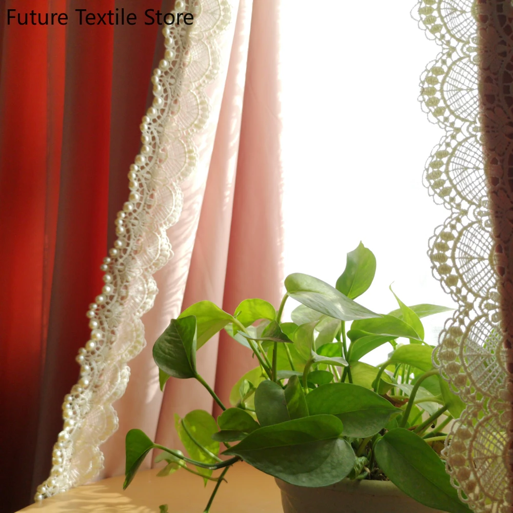 Curtains for Living Room Dining Bedroom Dirty Powder American European Oil Painting Velvet Velvet Curtain
Curtains for Living Room Dining Bedroom Dirty Powder American European Oil Painting Velvet Velvet Curtain