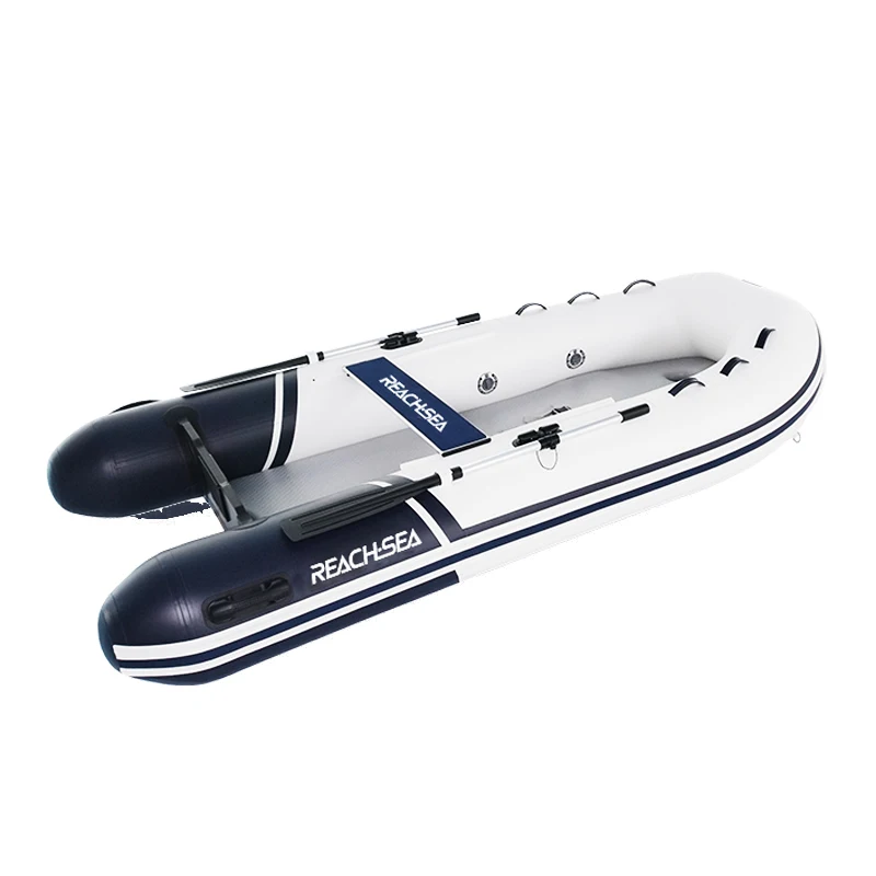 Reachsea Latest Design 360 Inflatable Fishing Boat Air Deck Floor Boat Inflatable Boat for Outdoor Water Sports Drifting
Reachsea Latest Design 360 Inflatable Fishing Boat Air Deck Floor Boat Inflatable Boat for Outdoor Water Sports Drifting