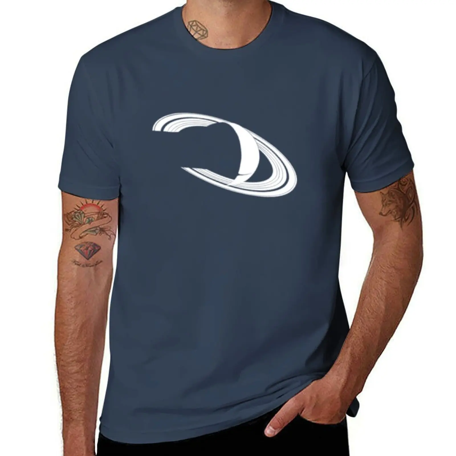 White Saturn T-Shirt Big and Tall Casual T-Shirt
White Saturn T-Shirt Big and Tall Casual T-Shirt