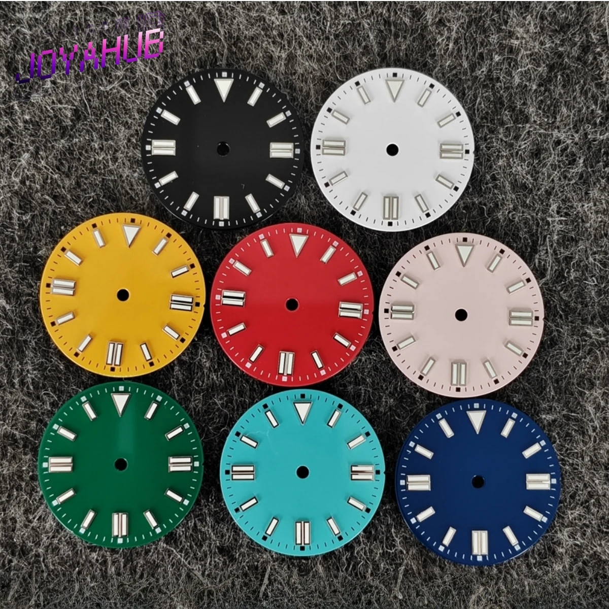 Часы с настраиваемым логотипом, эмалевый циферблат, 28,5 мм, циферблат в сборе, NH35 NH36 ETA2836 2815 2813, детали для модификации автоматического механизма «сделай сам»
Часы с настраиваемым логотипом, эмалевый циферблат, 28,5 мм, циферблат в сборе, NH35 NH36 ETA2836 2815 2813, детали для модификации автоматического механизма «сделай сам»