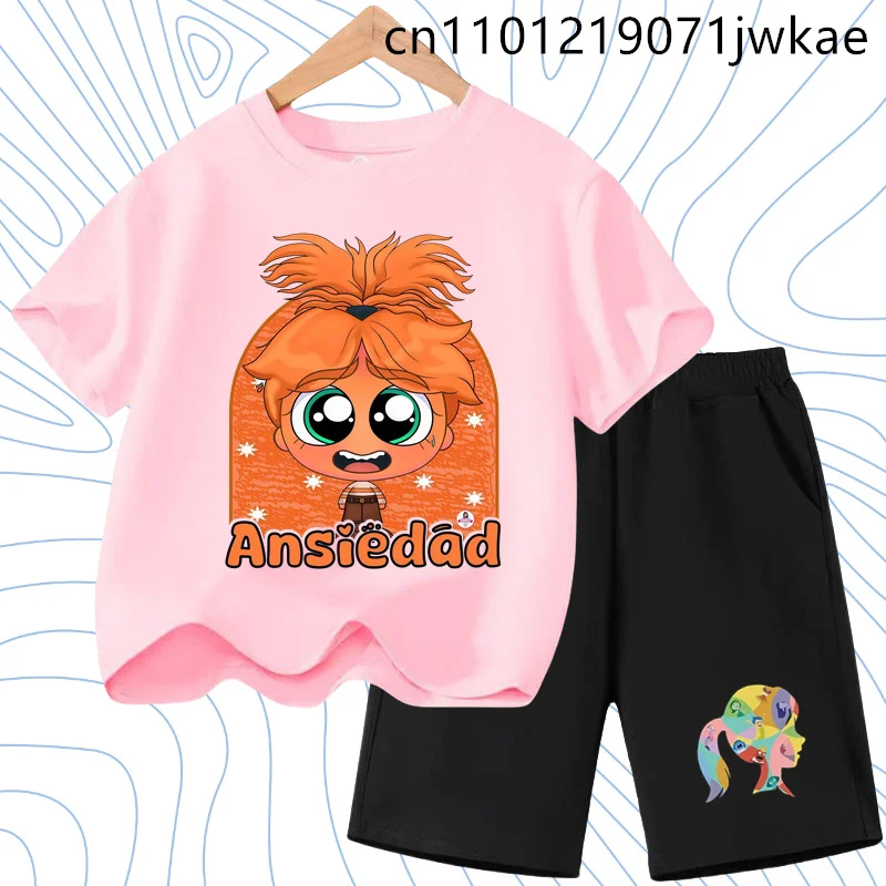 Disney Inside Out New T-shirt Suit Children Summer Boys Girls Cartoon Tops+shorts 2pcs Pants Set Home Wear Clothes Kids Gift
Disney Inside Out New T-shirt Suit Children Summer Boys Girls Cartoon Tops+shorts 2pcs Pants Set Home Wear Clothes Kids Gift