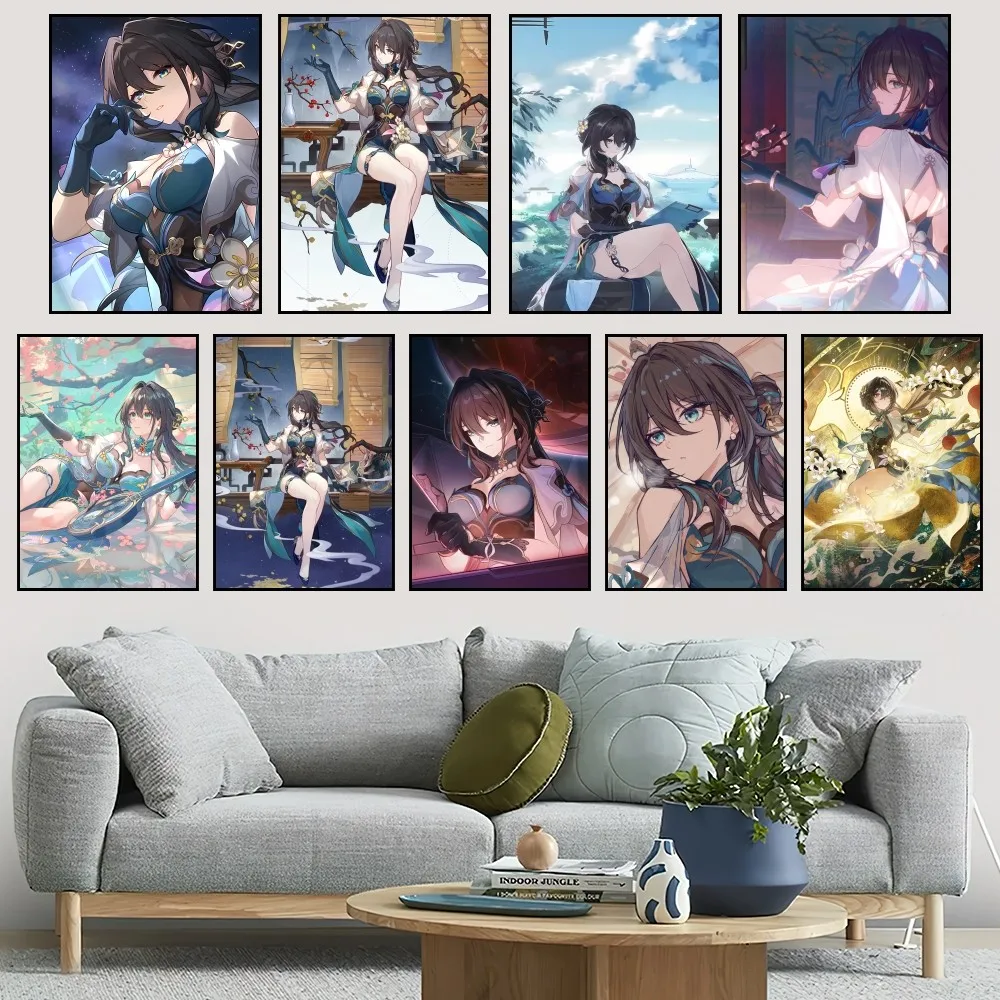 Game Honkai Star Rail Ruan Mei P Poster Home Bar Coffee House Decor Aesthetic Art Wall Painting Stickers Indoor
Game Honkai Star Rail Ruan Mei P Poster Home Bar Coffee House Decor Aesthetic Art Wall Painting Stickers Indoor