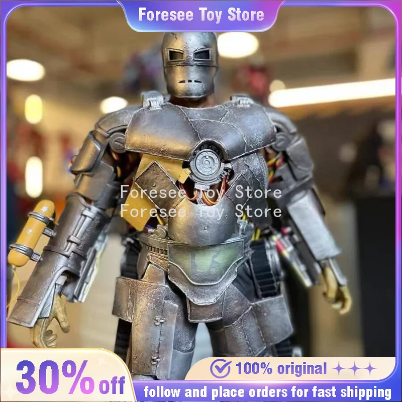 New 56cm Iron Man MK1 Figure The Avengers Anime Figure Light-up Collection Desktop Ornament Decorations Best Gifts for Childrens
New 56cm Iron Man MK1 Figure The Avengers Anime Figure Light-up Collection Desktop Ornament Decorations Best Gifts for Childrens