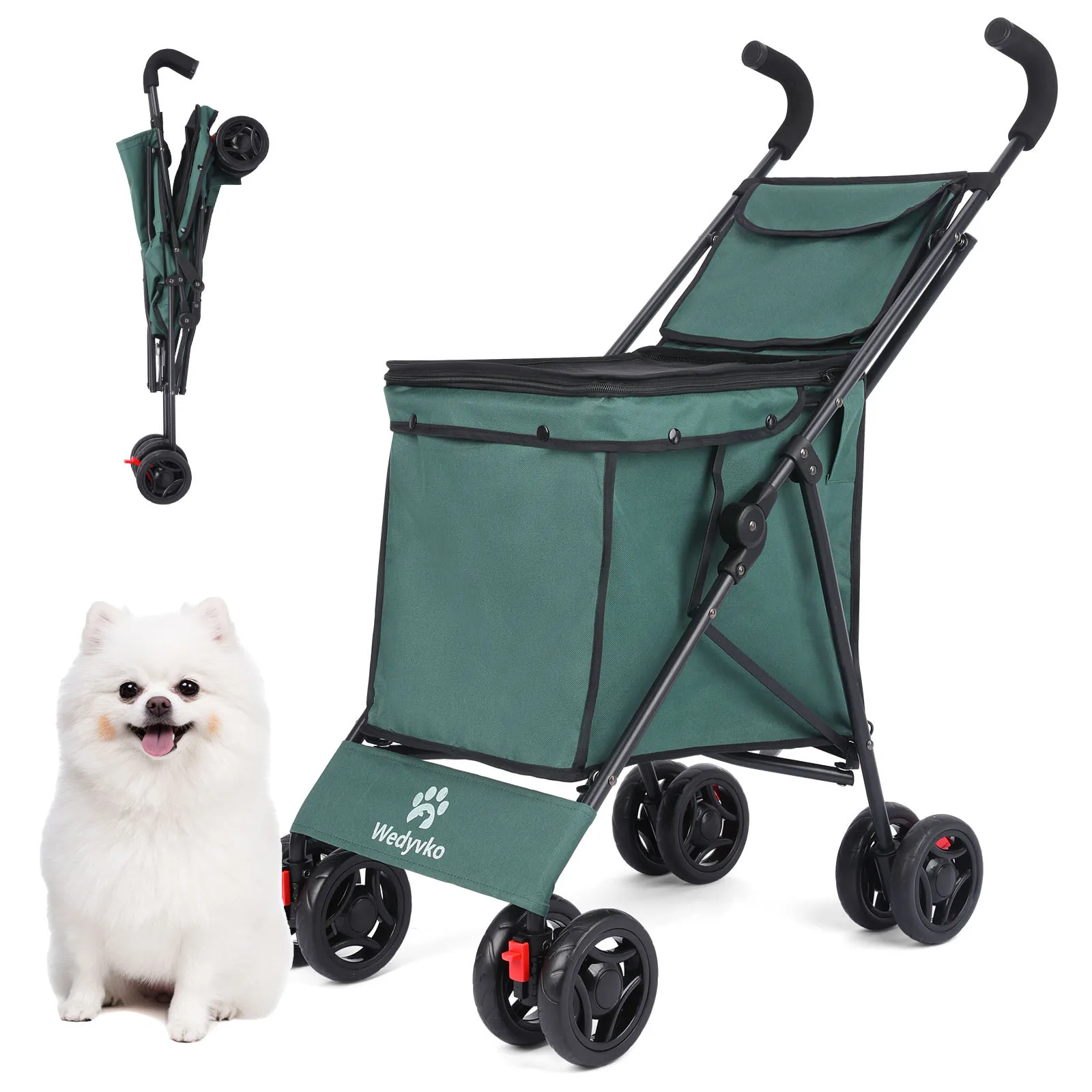 Pet Strollers Dog Cat Teddy Go Out Small and Medium Portable Multi-function Folding Simple Travel Outdoor Shopping Strollers
Pet Strollers Dog Cat Teddy Go Out Small and Medium Portable Multi-function Folding Simple Travel Outdoor Shopping Strollers