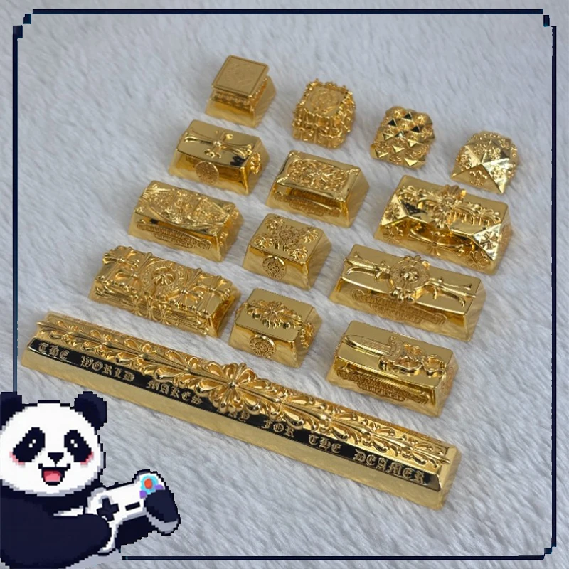 Pure Copper Metal Keycaps Mechanical Keycaps Artistic Gold Keycaps Customized Pc Desktop Accessories Fashionable Gifts
Pure Copper Metal Keycaps Mechanical Keycaps Artistic Gold Keycaps Customized Pc Desktop Accessories Fashionable Gifts