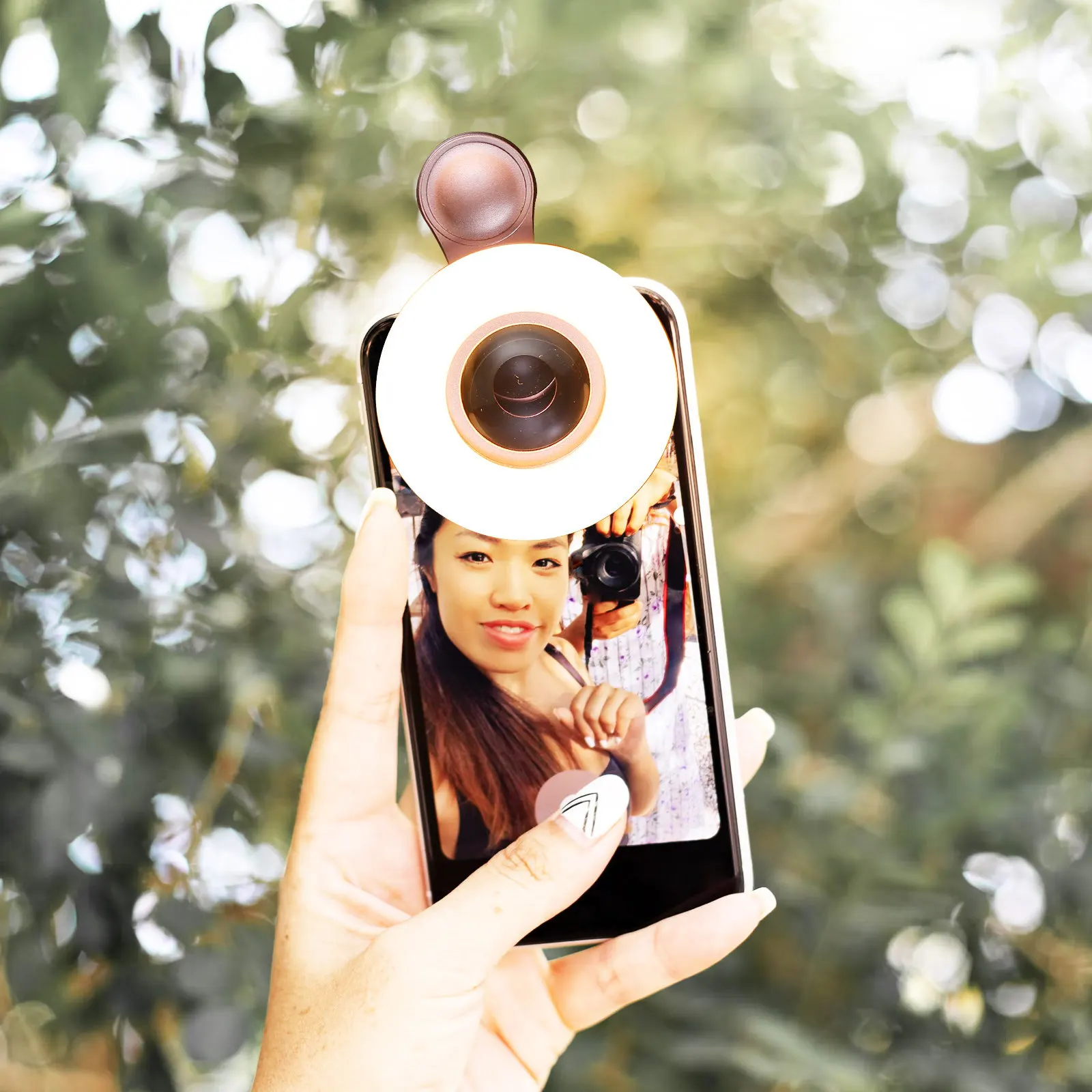 1Set Portable Clip-on Ring Light with Micro-Lens for Smartphone Selfie Video Makeup Jewelry Photography Fill Light Beauty
1Set Portable Clip-on Ring Light with Micro-Lens for Smartphone Selfie Video Makeup Jewelry Photography Fill Light Beauty