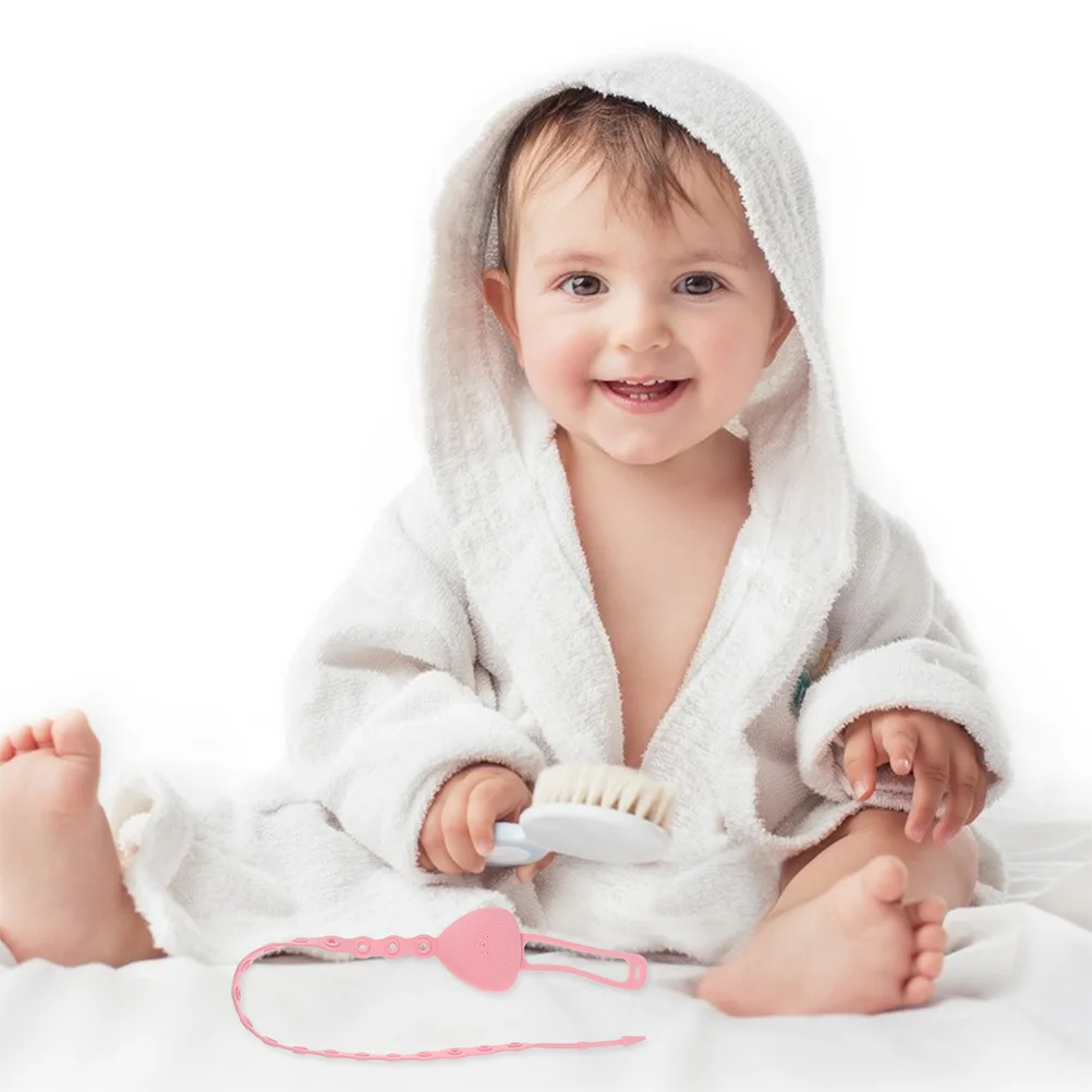 2Pcs Baby Pacifier Safety Straps Silicone Stretchable Teether Chains Adjustable Bottles Harness Anti-Lost Baby
2Pcs Baby Pacifier Safety Straps Silicone Stretchable Teether Chains Adjustable Bottles Harness Anti-Lost Baby