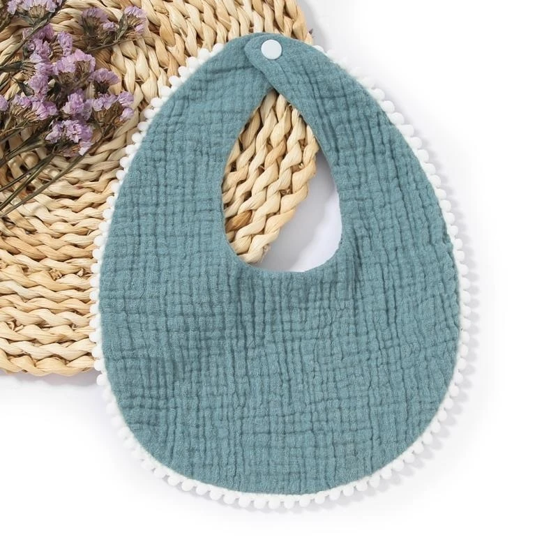 J15U Baby Bandana Drool Bibs with Ruffle Lace Trim Solid Color Infant Toddler Boys Girls Drooling Teething Saliva Towel Cotton
J15U Baby Bandana Drool Bibs with Ruffle Lace Trim Solid Color Infant Toddler Boys Girls Drooling Teething Saliva Towel Cotton