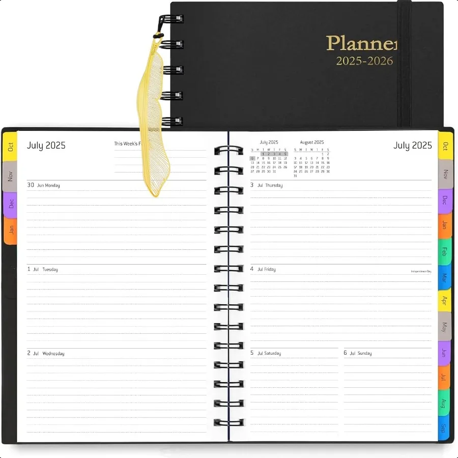 Daily 20252026 18 Month with Tabs Calendar Yearly Monthly Weekly Spiral Time Management July 2025 December 2026 Flexible Cove
Daily 20252026 18 Month with Tabs Calendar Yearly Monthly Weekly Spiral Time Management July 2025 December 2026 Flexible Cove