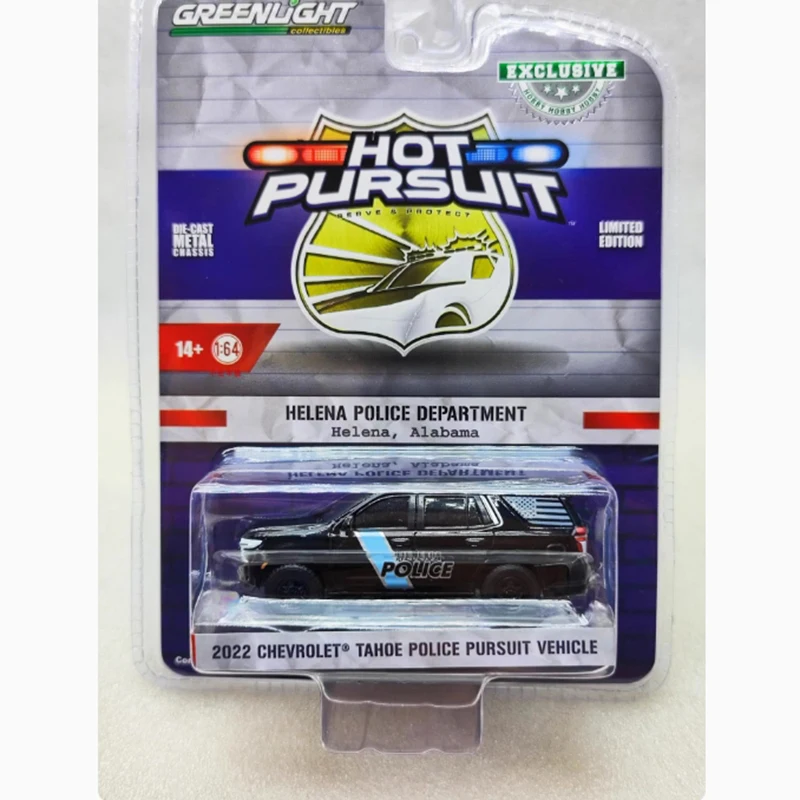 Greenlight Diecast 1:64 Scale 2022 Tahoe Police Pursuit Vehicle Alloy Simulation Car Model Holiday Gifts Toys
Greenlight Diecast 1:64 Scale 2022 Tahoe Police Pursuit Vehicle Alloy Simulation Car Model Holiday Gifts Toys