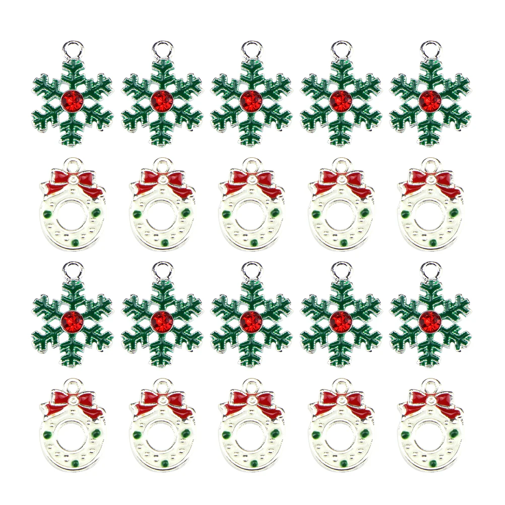 20 Pcs Ornament Oil Drop Pendant DIY Alloy Charm Jewelry Pendants Accessories Christmas
20 Pcs Ornament Oil Drop Pendant DIY Alloy Charm Jewelry Pendants Accessories Christmas