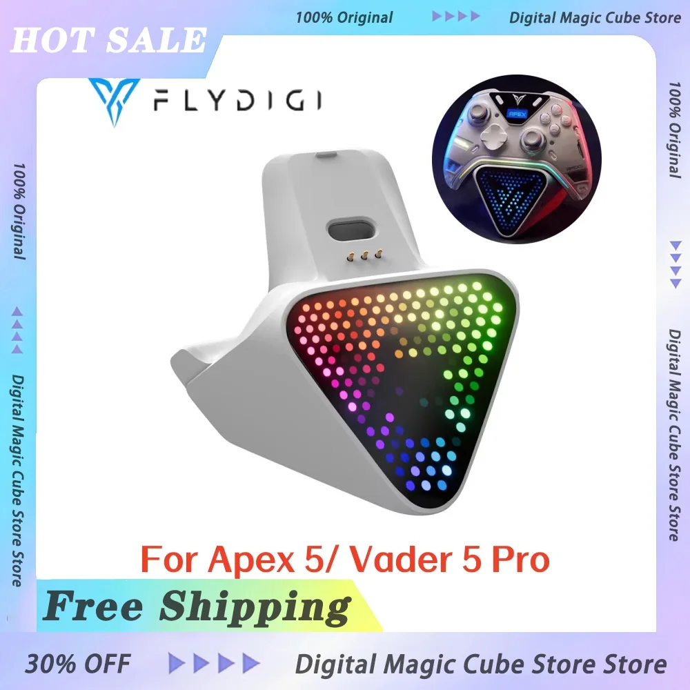 FLYDIGI Handle Charging Base 2Pro Handle Bracket Protective Bag For APEX 5 Game Handle Accessories For APEX 5 / Vader 5 Pro Gift
FLYDIGI Handle Charging Base 2Pro Handle Bracket Protective Bag For APEX 5 Game Handle Accessories For APEX 5 / Vader 5 Pro Gift