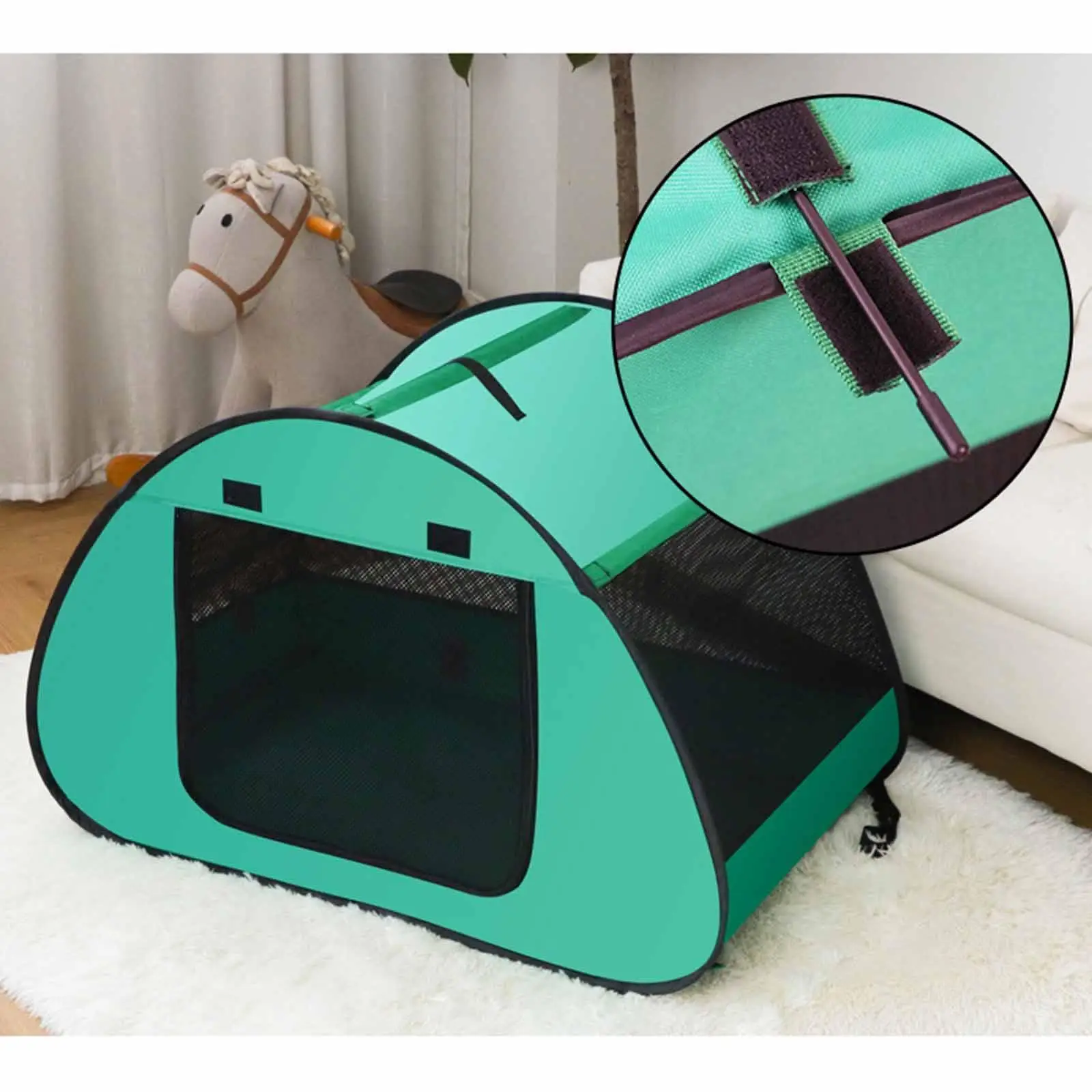 Cat Tent Cave Quick Assembly and Disassembly Cute Foldable for Indoor Outdoor Nest Sturdy Cat House Portable Pet Tent Dog House
Cat Tent Cave Quick Assembly and Disassembly Cute Foldable for Indoor Outdoor Nest Sturdy Cat House Portable Pet Tent Dog House
