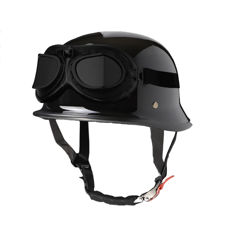 Retro Vintage Open Face Motorcycle Cruiser Helmet German Style Safety Gear for Scooter Half Helmet for Men And Women
Retro Vintage Open Face Motorcycle Cruiser Helmet German Style Safety Gear for Scooter Half Helmet for Men And Women