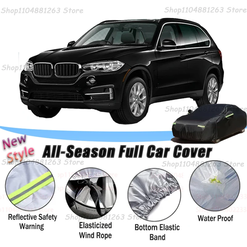 Черный чехол для автомобиля BMW X5 2000-2022, для использования на улице, защита от снега, дождя, пыли, града, с отражающей полосой
Черный чехол для автомобиля BMW X5 2000-2022, для использования на улице, защита от снега, дождя, пыли, града, с отражающей полосой