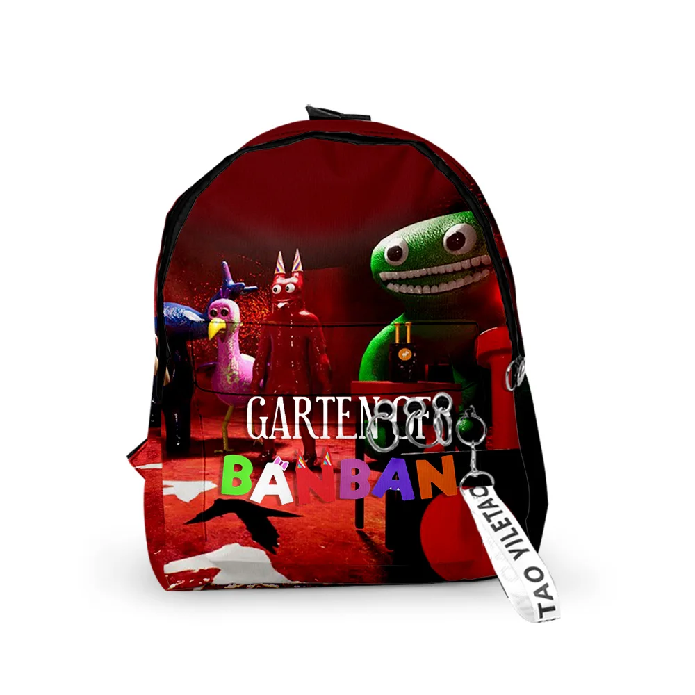 Popular Youthful New Garten of Banban School Bags Notebook Backpacks 3D Print Oxford Waterproof Key Chain Small Travel Bags
Popular Youthful New Garten of Banban School Bags Notebook Backpacks 3D Print Oxford Waterproof Key Chain Small Travel Bags