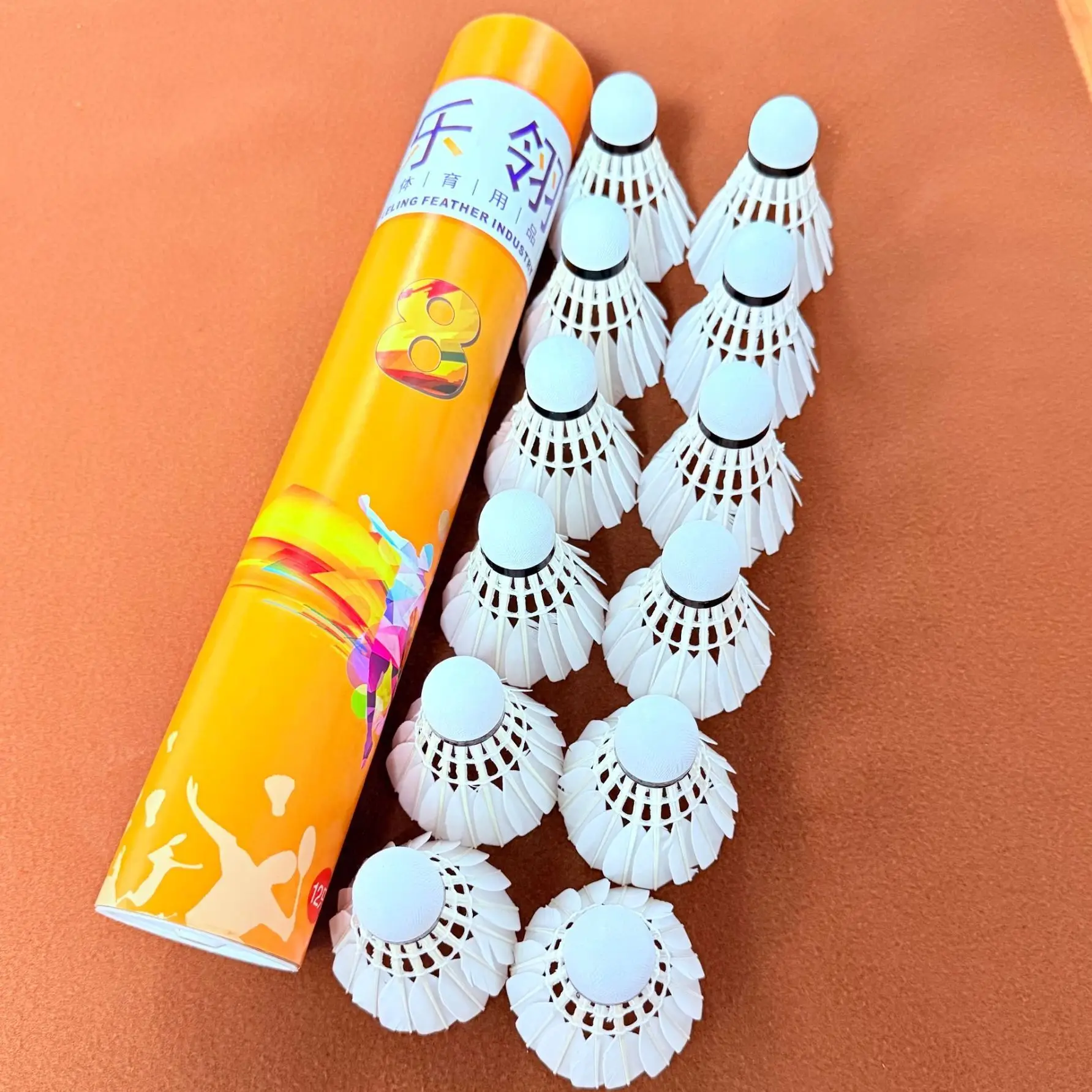 Goose Straightening Medium Pole Badminton 12 Pack Professional Training Shuttlecock for Student Entertainment Badminton
Goose Straightening Medium Pole Badminton 12 Pack Professional Training Shuttlecock for Student Entertainment Badminton