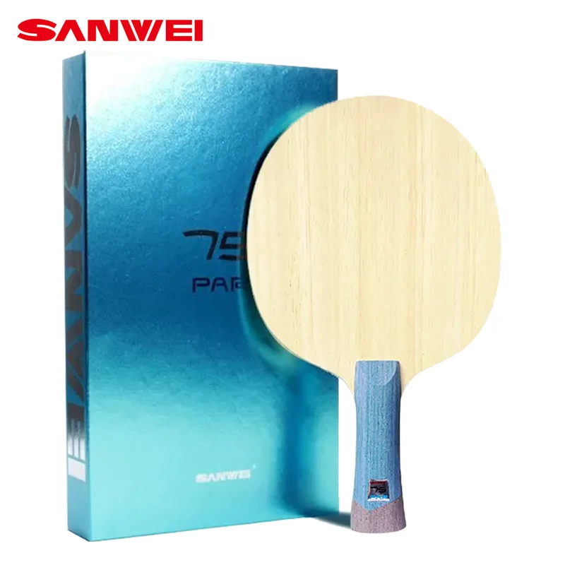 SANWEI 75 PAR Table Tennis Blade Professional 5+2 AL Carbon Ping Pong Blade Outer Force
SANWEI 75 PAR Table Tennis Blade Professional 5+2 AL Carbon Ping Pong Blade Outer Force