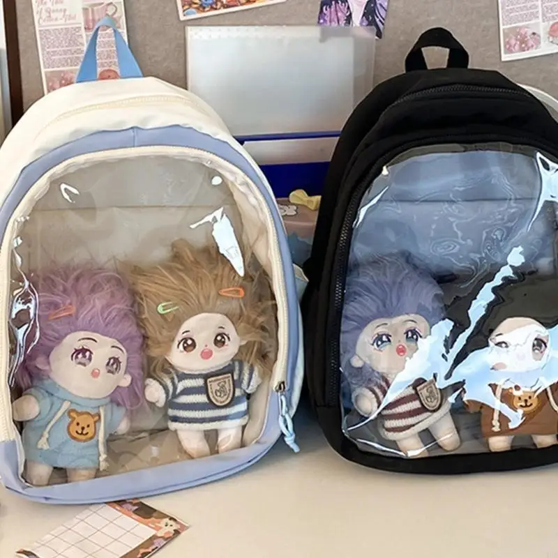 340D Transparent PVC Backpack School Bag Cartoon Daypack Aesthetic Hiking Rucksack for School Travel and Fashion Enthusiasts
340D Transparent PVC Backpack School Bag Cartoon Daypack Aesthetic Hiking Rucksack for School Travel and Fashion Enthusiasts