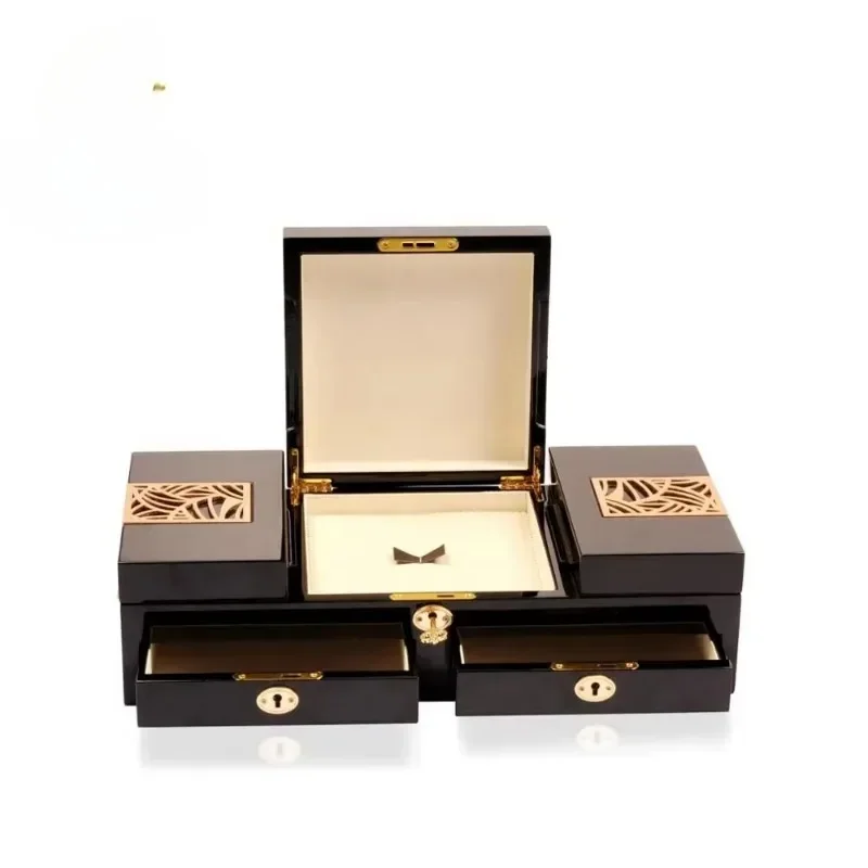 Box Gold Foil Engraving Wooden Storage Box JEWEL CASE With SABER Certificate
Box Gold Foil Engraving Wooden Storage Box JEWEL CASE With SABER Certificate