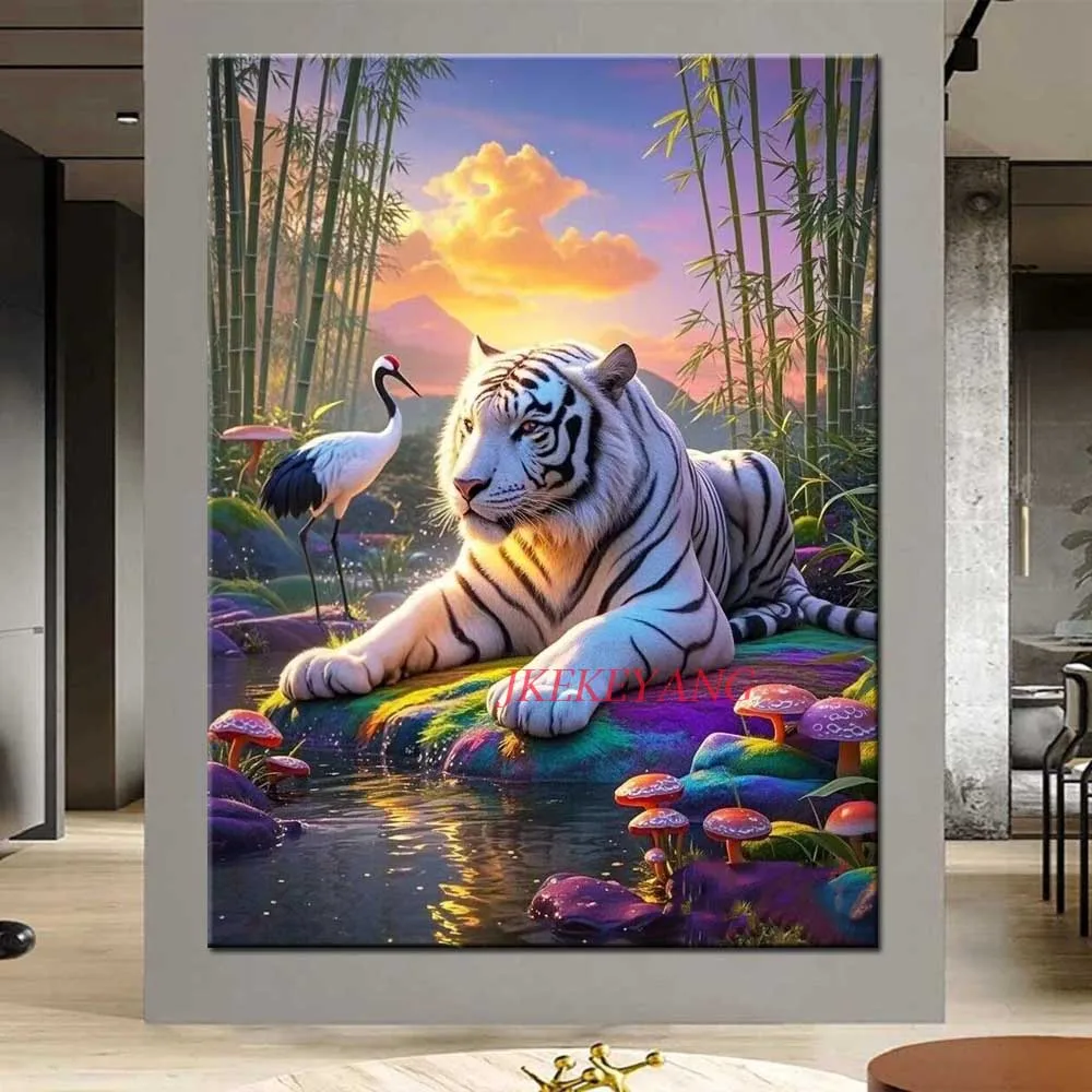 5D Diy Diamond Painting Kits Jungle Tiger Flamingo Landscape Diamond Embroidery Cross Stitch Full Mosaic Rhinestone Bar Art
5D Diy Diamond Painting Kits Jungle Tiger Flamingo Landscape Diamond Embroidery Cross Stitch Full Mosaic Rhinestone Bar Art