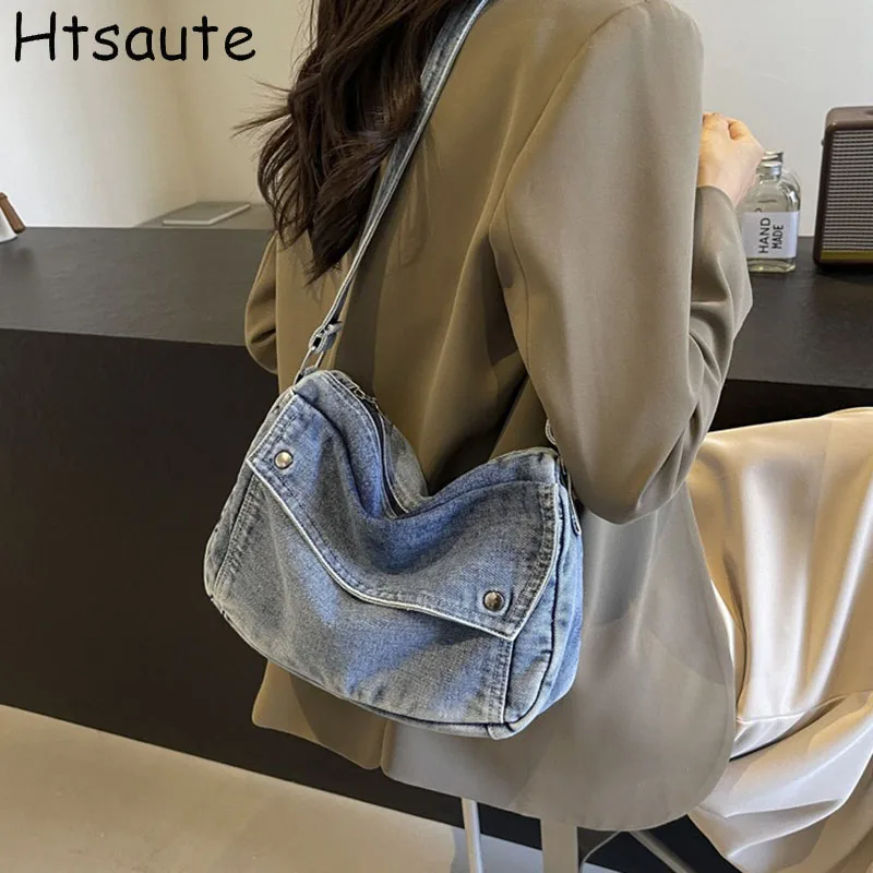 Trendy Shopping Tote Luxury Casual Denim Soft Hobo Bags For Women Single Shoulder Crossbody Bag Purses Work Ladies Handbags
Trendy Shopping Tote Luxury Casual Denim Soft Hobo Bags For Women Single Shoulder Crossbody Bag Purses Work Ladies Handbags