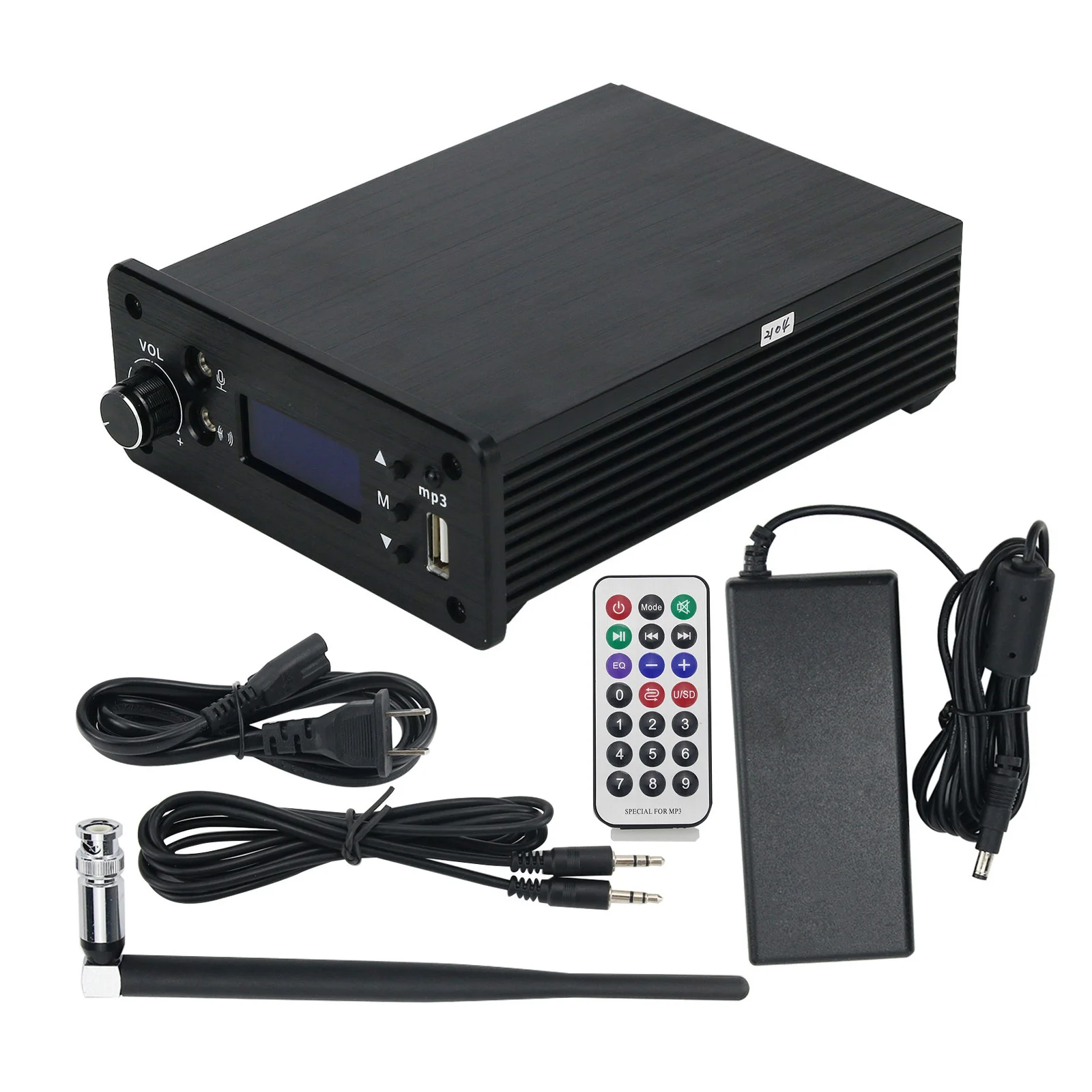 EL-15S FM Broadcast Transmitter Timing Wireless Broadcasting 0.1-15W with Antenna
EL-15S FM Broadcast Transmitter Timing Wireless Broadcasting 0.1-15W with Antenna