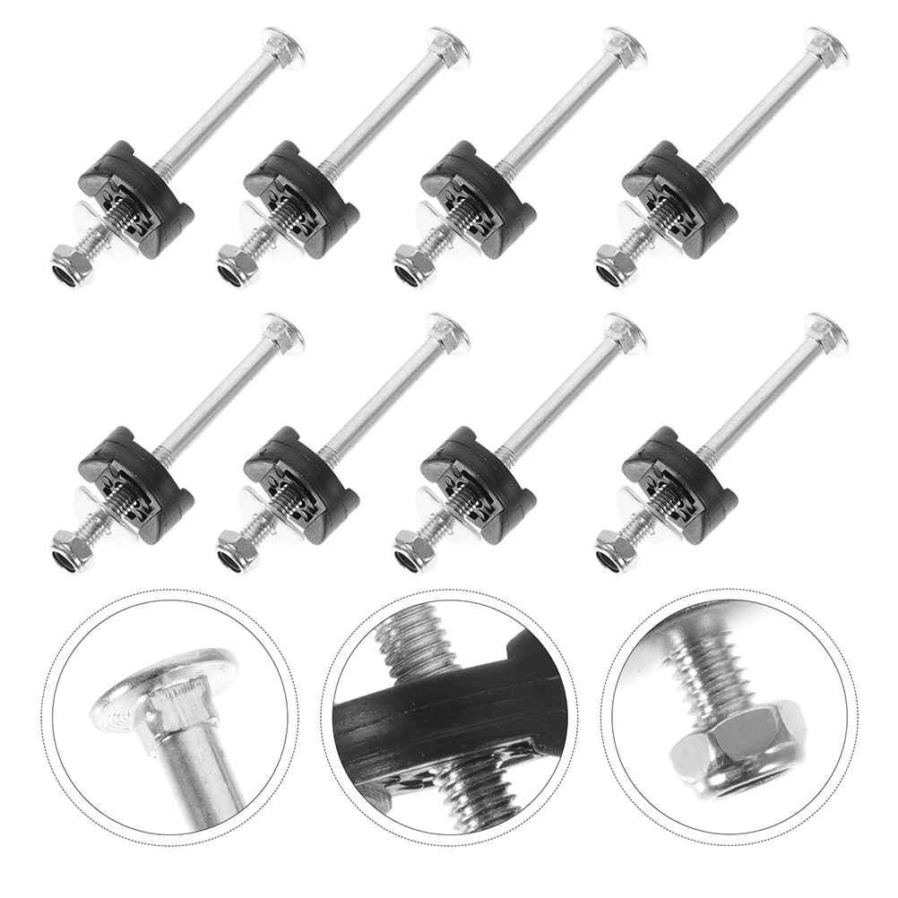 8 Sets Trampoline Screws Galvanized Steel Replacement Parts Sleeve Spring Accessories Fixation Bolts Gasket Leg Sturdy Durable
8 Sets Trampoline Screws Galvanized Steel Replacement Parts Sleeve Spring Accessories Fixation Bolts Gasket Leg Sturdy Durable