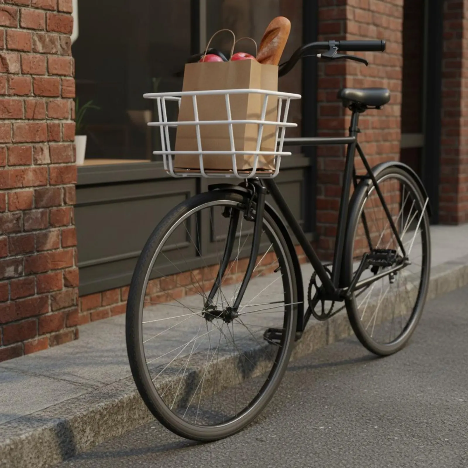 Retro Bike Basket Bamboo Board Base Front Bike Basket Vintage Design Long-Lasting for Commuting, Shopping
Retro Bike Basket Bamboo Board Base Front Bike Basket Vintage Design Long-Lasting for Commuting, Shopping