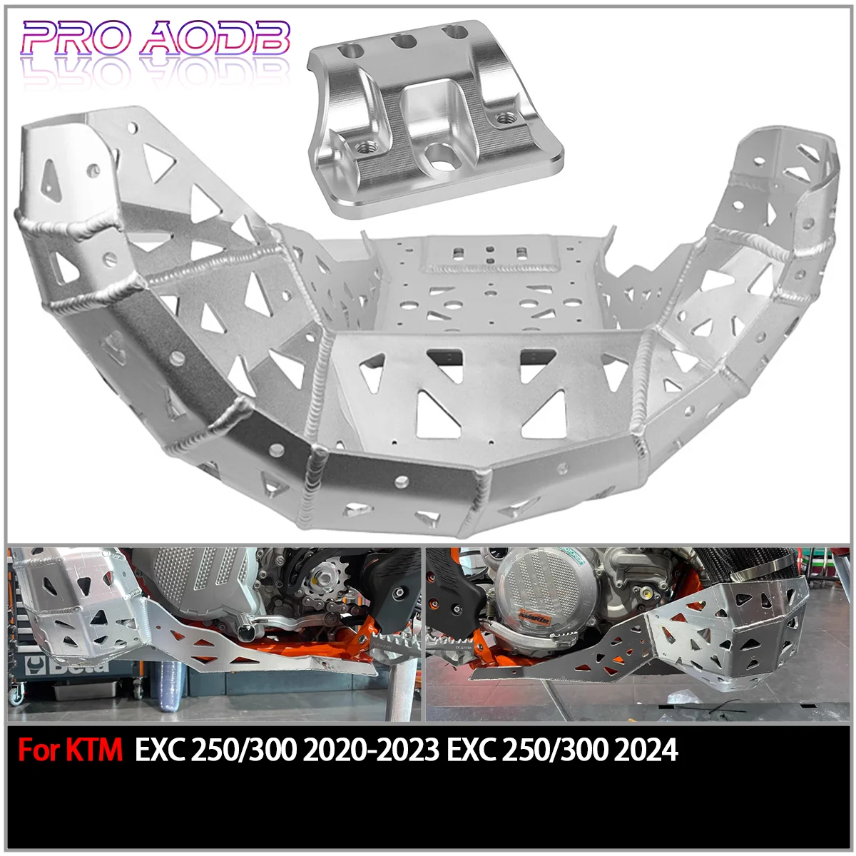 For KTM EXC250 EXC300 2020-2023 2024 Motorcycles Aluminum alloy Engine Protection Cover Chassis Guard Skid Plate Frame Protector
For KTM EXC250 EXC300 2020-2023 2024 Motorcycles Aluminum alloy Engine Protection Cover Chassis Guard Skid Plate Frame Protector