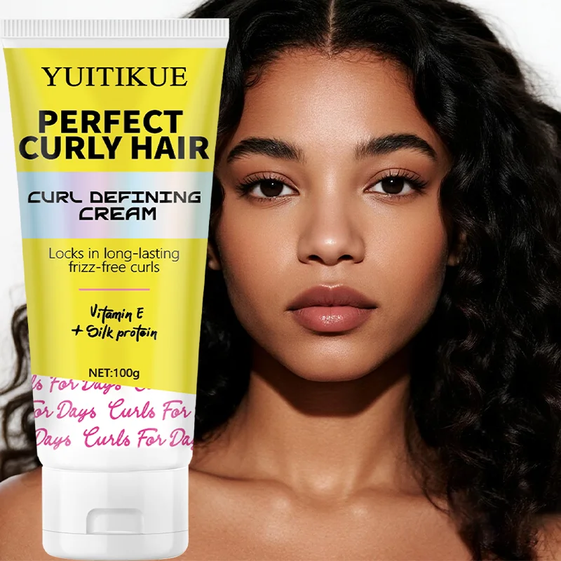 YUITIKUE Curly Hair Defining Cream | Anti-Frizz, Long-Lasting Hold, With Vitamin E & Silk Protein 100g
YUITIKUE Curly Hair Defining Cream | Anti-Frizz, Long-Lasting Hold, With Vitamin E & Silk Protein 100g
