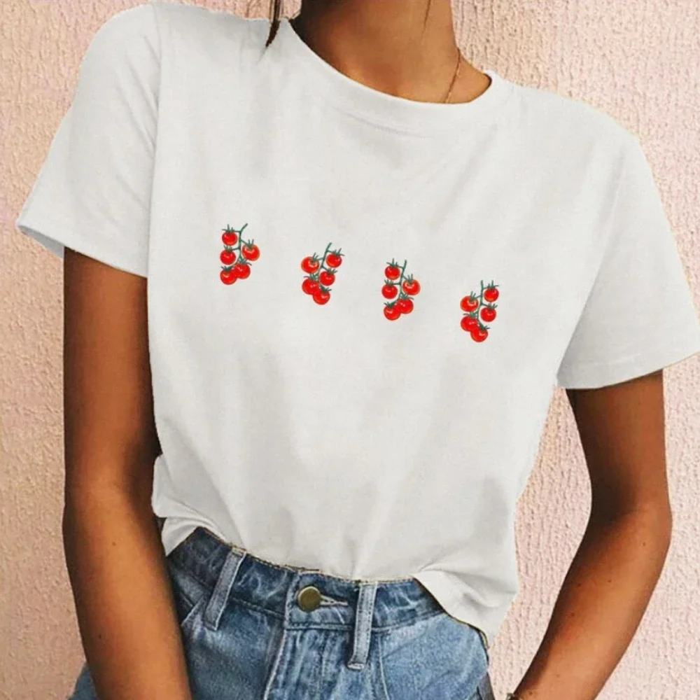 Tomato Icon Enthusiast T-shirt Tomato Girl Blouse 2025 Spanish Tomato Festival Men's and Women's Party Tshirt Short-sleeve Tops
Tomato Icon Enthusiast T-shirt Tomato Girl Blouse 2025 Spanish Tomato Festival Men's and Women's Party Tshirt Short-sleeve Tops