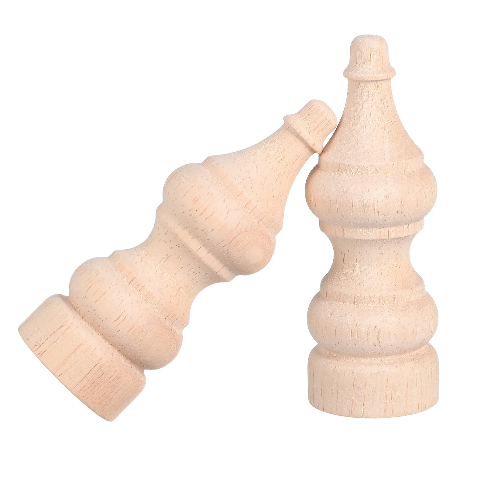 2pcs Decorative Column Heads Roman Style Unpainted Wood Craft Spindles Khaki Wooden Columns Versatile Use Solid Wood
2pcs Decorative Column Heads Roman Style Unpainted Wood Craft Spindles Khaki Wooden Columns Versatile Use Solid Wood