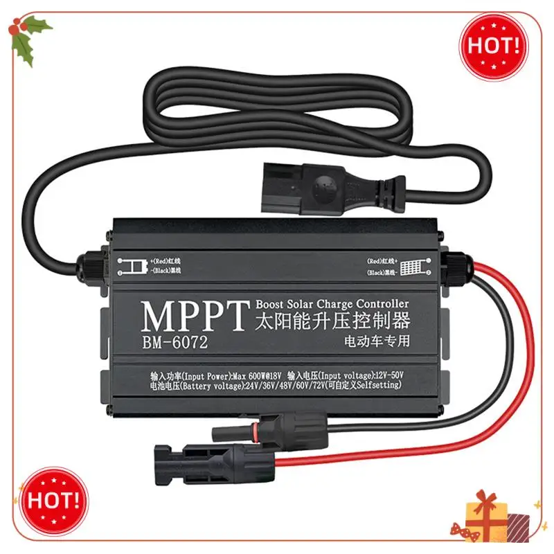 Durable-600W Solar Boost Charge Controller MPPT Electric Car Charging Voltage Regulator For 24V 36V 48V 60V 72V Battery
Durable-600W Solar Boost Charge Controller MPPT Electric Car Charging Voltage Regulator For 24V 36V 48V 60V 72V Battery