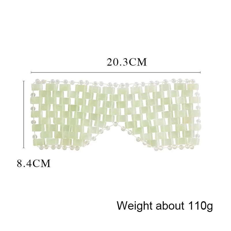 Portable Natural Emerald Eye Mask Cooling Sleep Eye Mask Cold Therapy Facial SPA Anti-aging Puffy Eye Mask Eye Massager Relax
Portable Natural Emerald Eye Mask Cooling Sleep Eye Mask Cold Therapy Facial SPA Anti-aging Puffy Eye Mask Eye Massager Relax