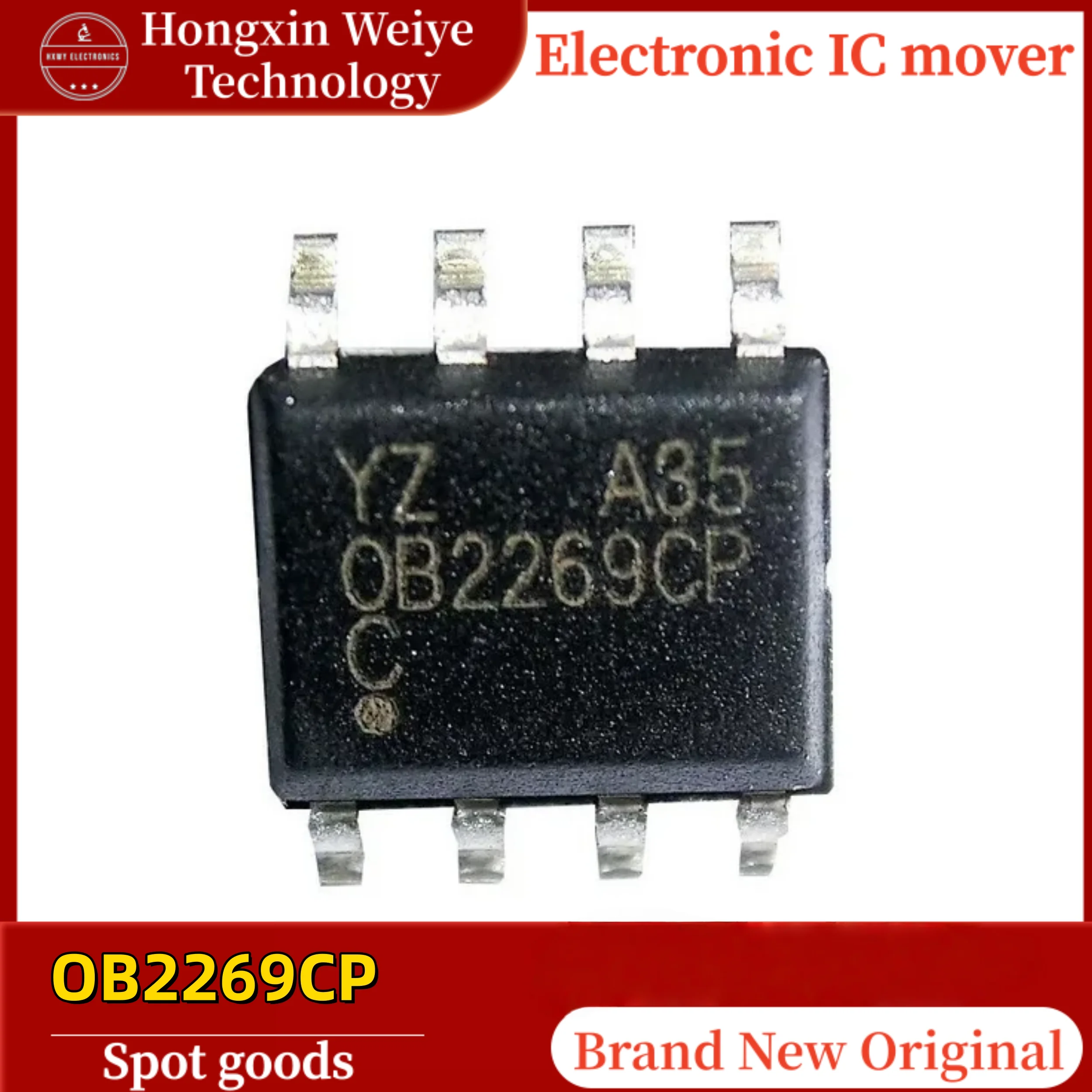 10/30 PCS OB2269CP SOP-8 AC-DC Controller and Regulator Brand New In Stock
10/30 PCS OB2269CP SOP-8 AC-DC Controller and Regulator Brand New In Stock