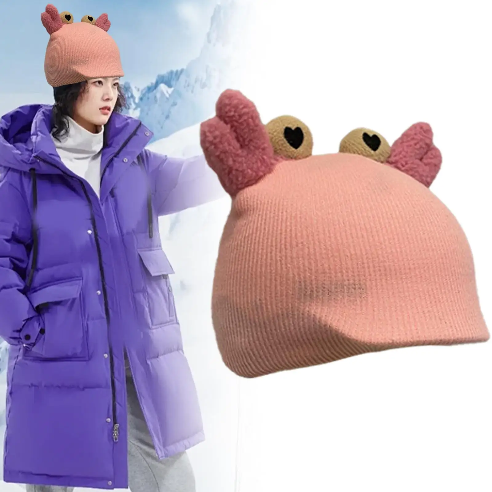 Crabs Ski Helmet Cover Beanie Cartoon Lightweight Portable Snowboard Helmet Cover for Gifts Double Board Skating Biking Outdoor
Crabs Ski Helmet Cover Beanie Cartoon Lightweight Portable Snowboard Helmet Cover for Gifts Double Board Skating Biking Outdoor