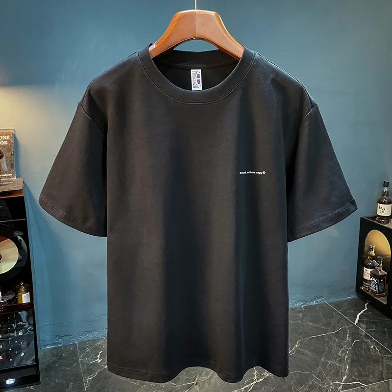 Solid color short sleeved T-shirt for men, simple and loose oversized summer thin top, 2025 new versatile men's clothing
Solid color short sleeved T-shirt for men, simple and loose oversized summer thin top, 2025 new versatile men's clothing