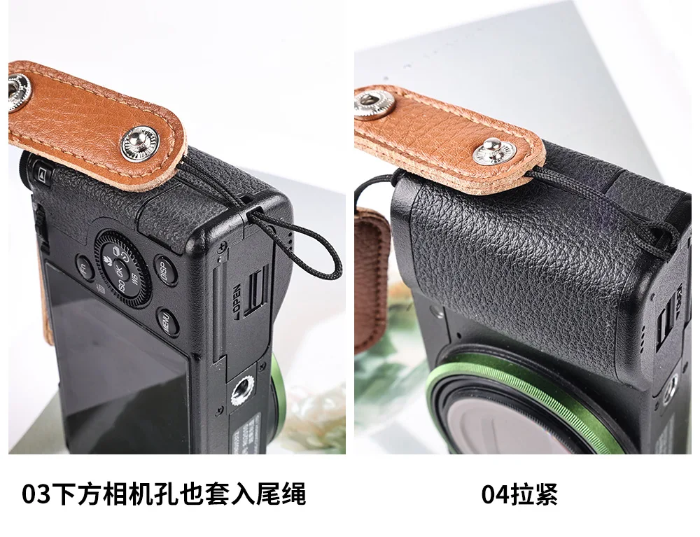 For Ricoh GR GR2 gr3x gr4 ,Genuine Leather Camera Finger Strap, mirrorless camera anti-loss finger ring
For Ricoh GR GR2 gr3x gr4 ,Genuine Leather Camera Finger Strap, mirrorless camera anti-loss finger ring