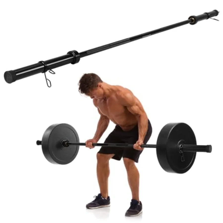 2.2m Chrome Barbell Bar 1000LBS Capacity Universal Strength Training Bars for Squats Press Deadlifts
2.2m Chrome Barbell Bar 1000LBS Capacity Universal Strength Training Bars for Squats Press Deadlifts