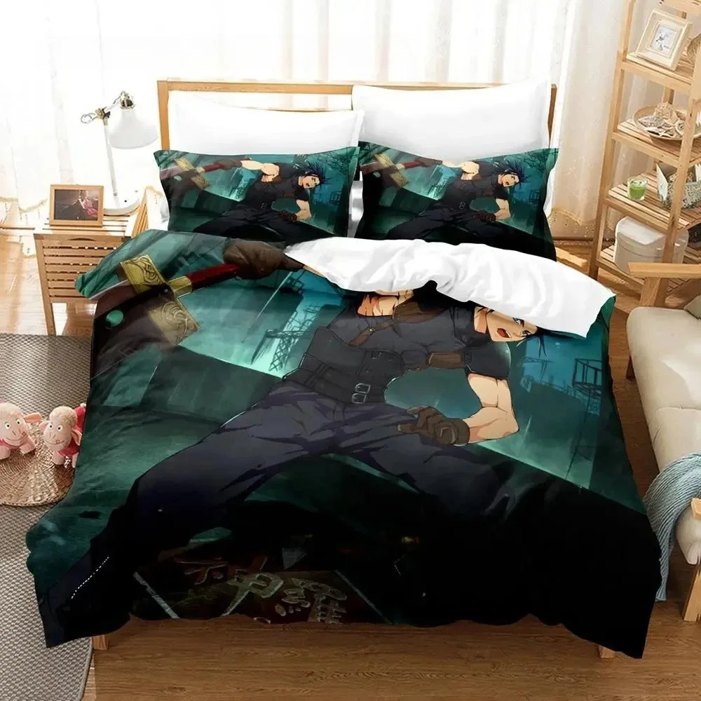 New Game Crisis Core Final Fantasy VII Bedding Set Cartoon Anime three-piece Set Adult Boys Bedroom Duvet cover Sets
New Game Crisis Core Final Fantasy VII Bedding Set Cartoon Anime three-piece Set Adult Boys Bedroom Duvet cover Sets